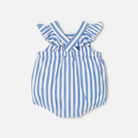 539 QTY / BLEU/BLANC PAP COMBINAISON/ BLOOMER COURTINE