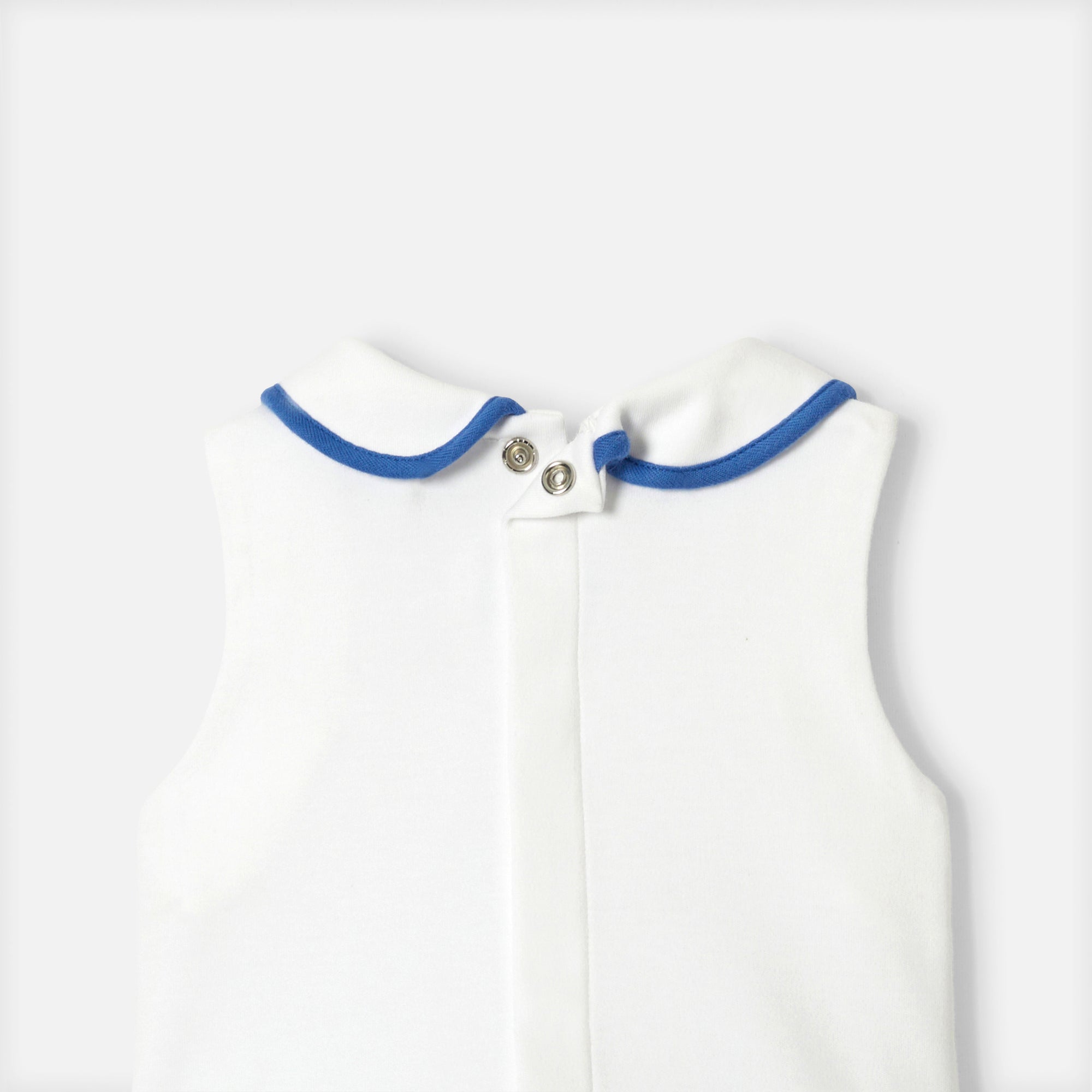 1 QTY / BLANC/MULTICO PAP ENSEMBLE CASSIOPEE