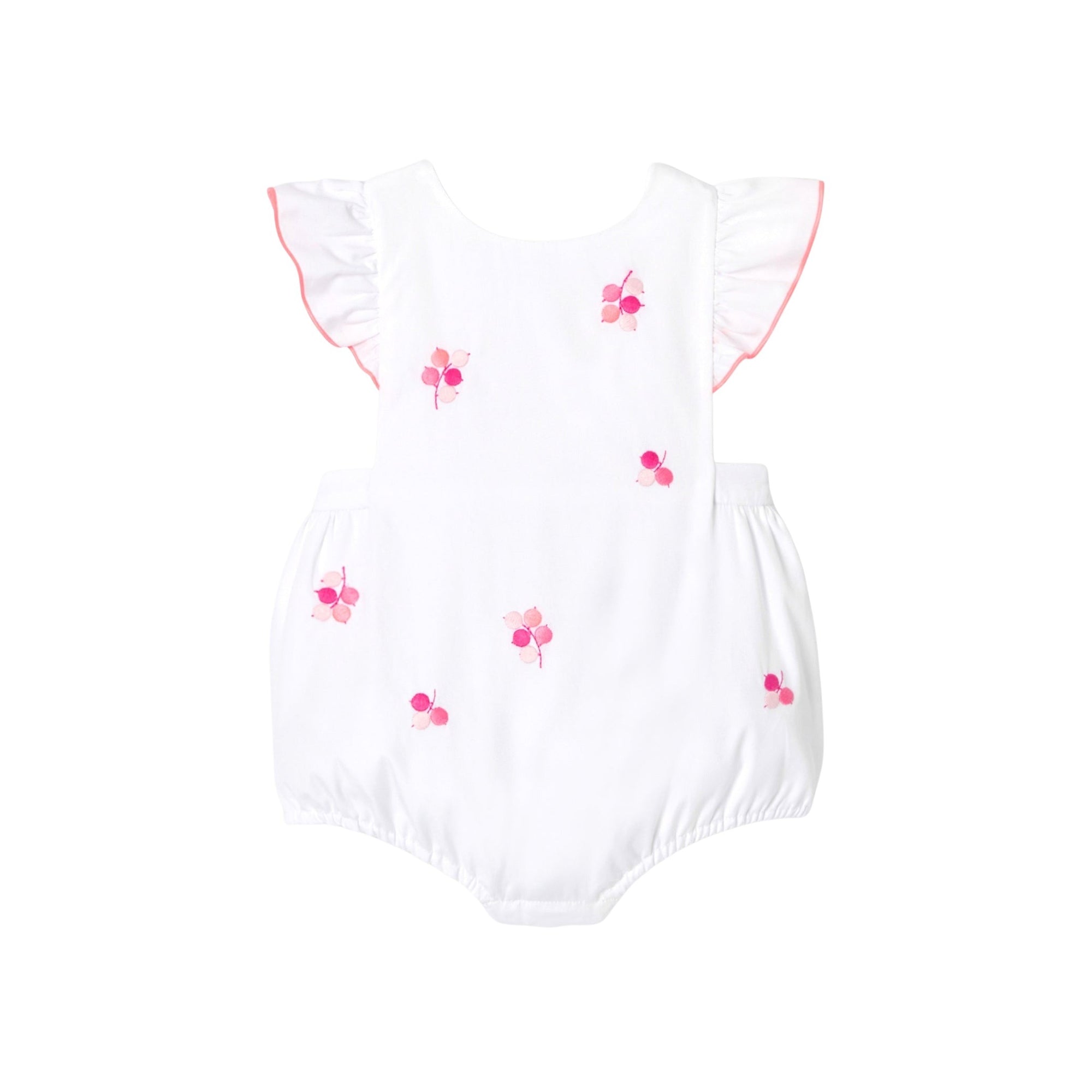 1 QTY / BLANC/MULTICO PAP COMBINAISON/ BLOOMER COQUILLAGE