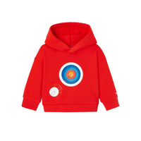 0 QTY / ROUGE VIF PAP SWEAT CRETOIS