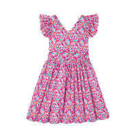 0 QTY / BLANC/MULTICO PAP ROBE CALECHE