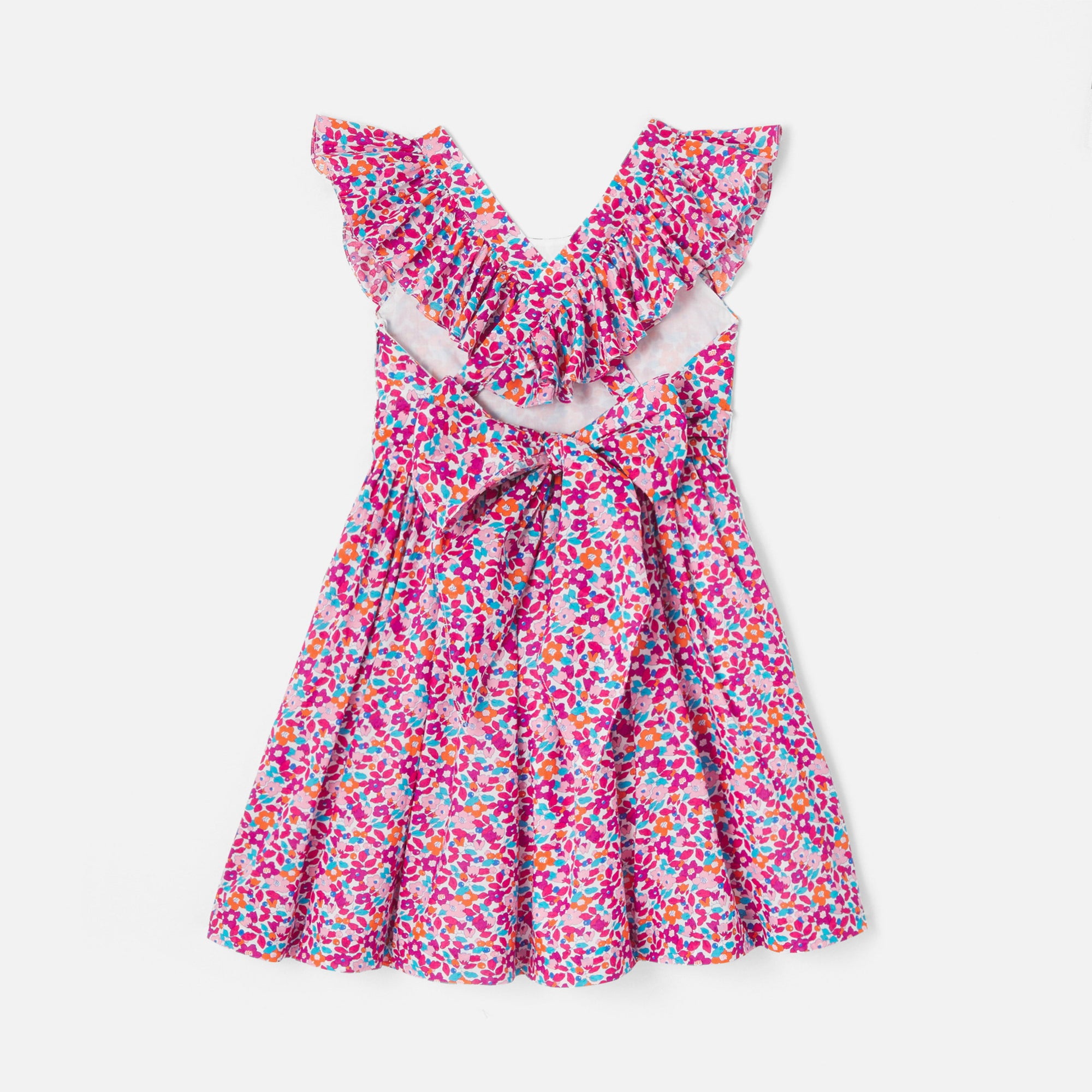 0 QTY / BLANC/MULTICO PAP ROBE CALECHE