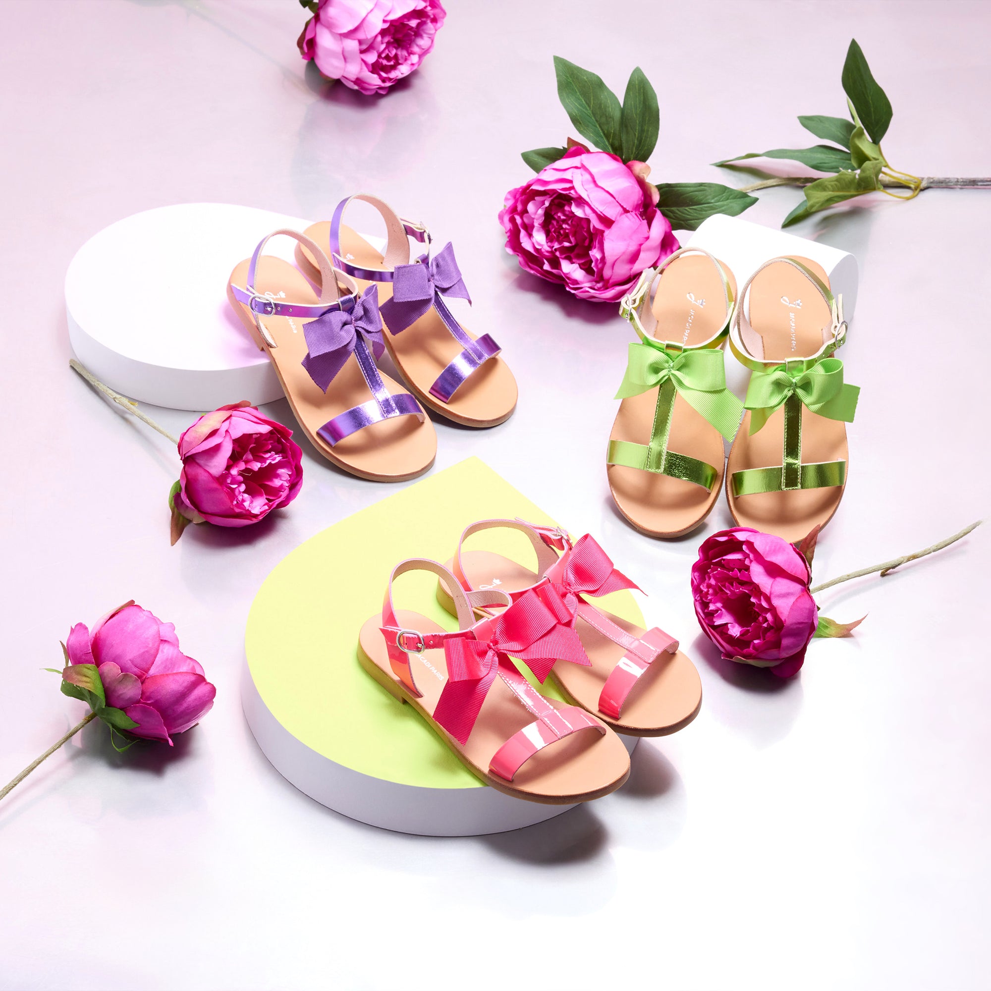 0 QTY / VIOLET CHAUSSURES CUIR MARQUISE COL