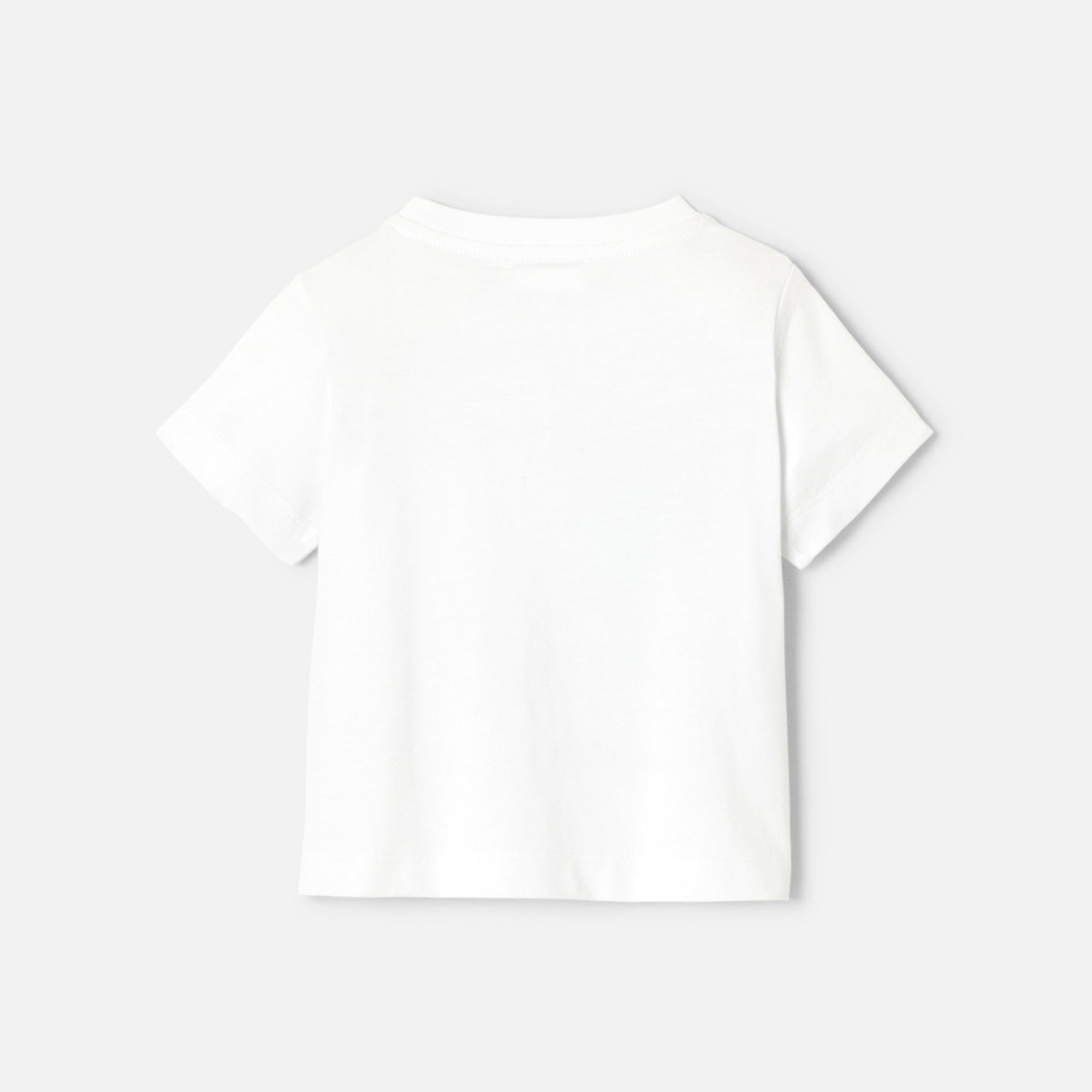 15 QTY / BLANC JACADI PAP TEE-SHIRT COSSE