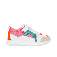 1 QTY / BLANC/MULTICO CHAUSSURES CUIR CLUB BIS