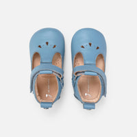 16 QTY / BLEU CHAUSSURES TOILE FLAVIEN COL