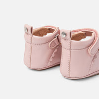 10 QTY / ROSE PALE  CHAUSSURES TOILE ALYSSA