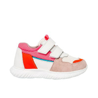 1 QTY / BLANC/MULTICO CHAUSSURES CUIR CLUB BIS BB