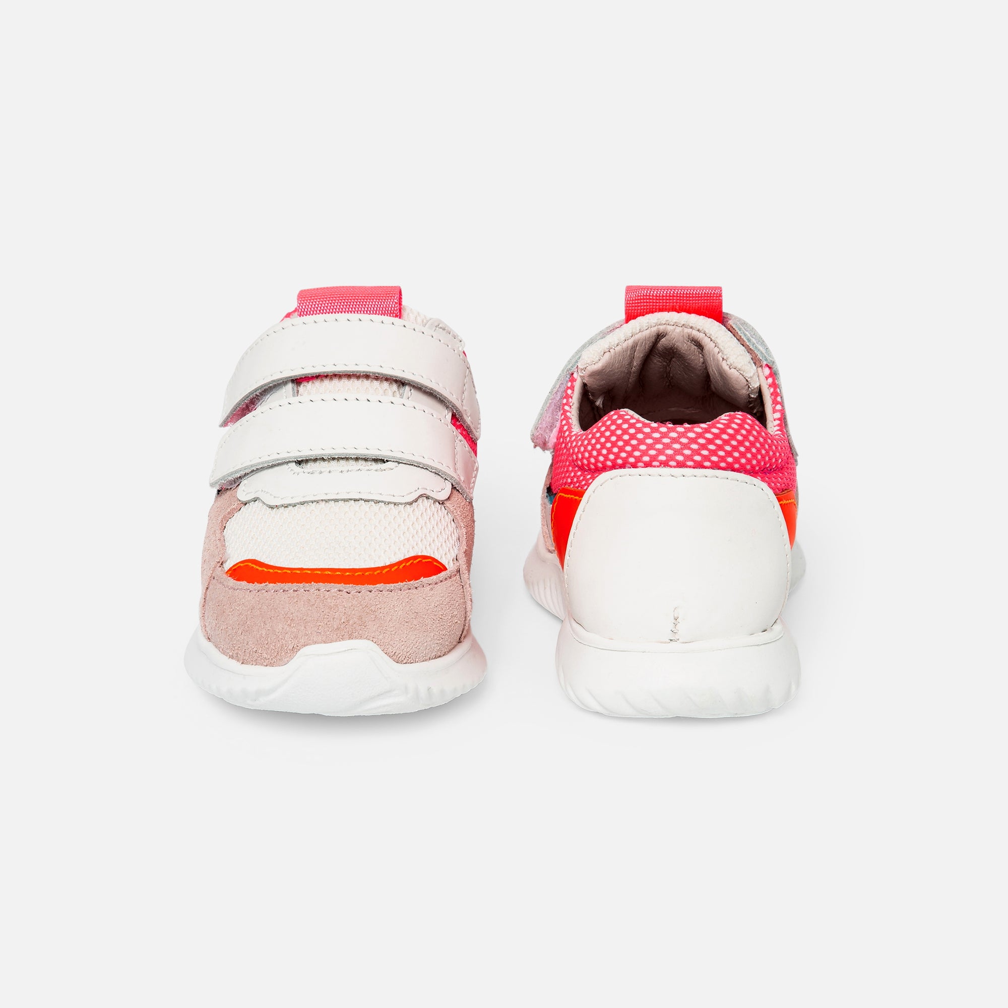1 QTY / BLANC/MULTICO CHAUSSURES CUIR CLUB BIS BB