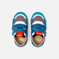 1 QTY / BLEU/MULTICO CHAUSSURES CUIR CLUB BB