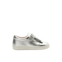 Chloe leather trainers - Silver