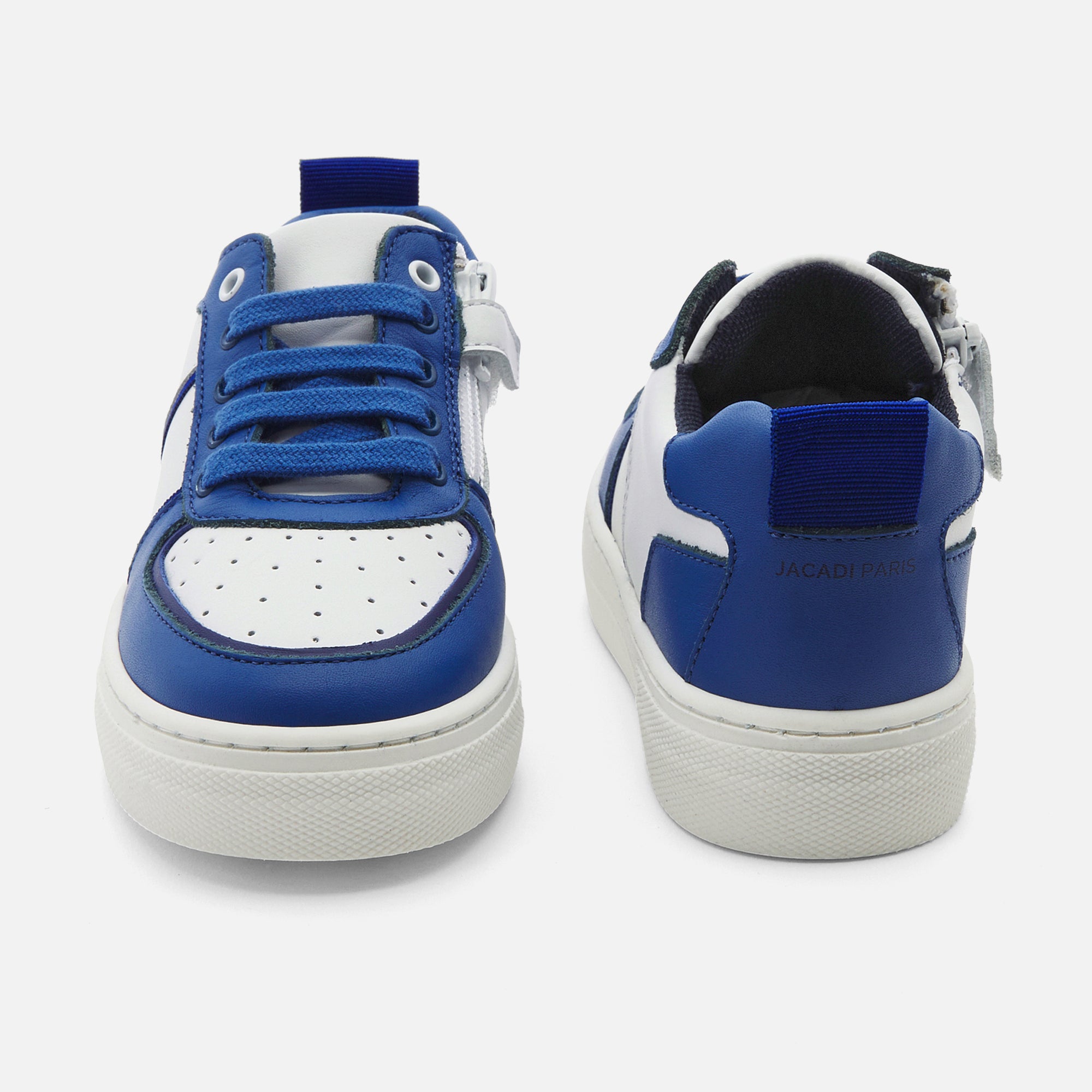 2 QTY / BLEU CLAIR  CHAUSSURES CUIR FRED 2 COL