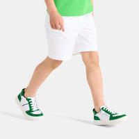 2 QTY / MARINE/VERT CHAUSSURES CUIR FRED 2 COL