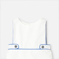 124 QTY / BLANC JACADI PAP COMBINAISON/ BLOOMER CAPITOU