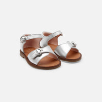 22 QTY / ARGENT CHAUSSURES CUIR ARMELLE