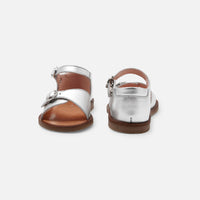 22 QTY / ARGENT CHAUSSURES CUIR ARMELLE