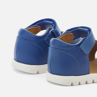 87 QTY / BLEU CHAUSSURES CUIR ALPHONSE