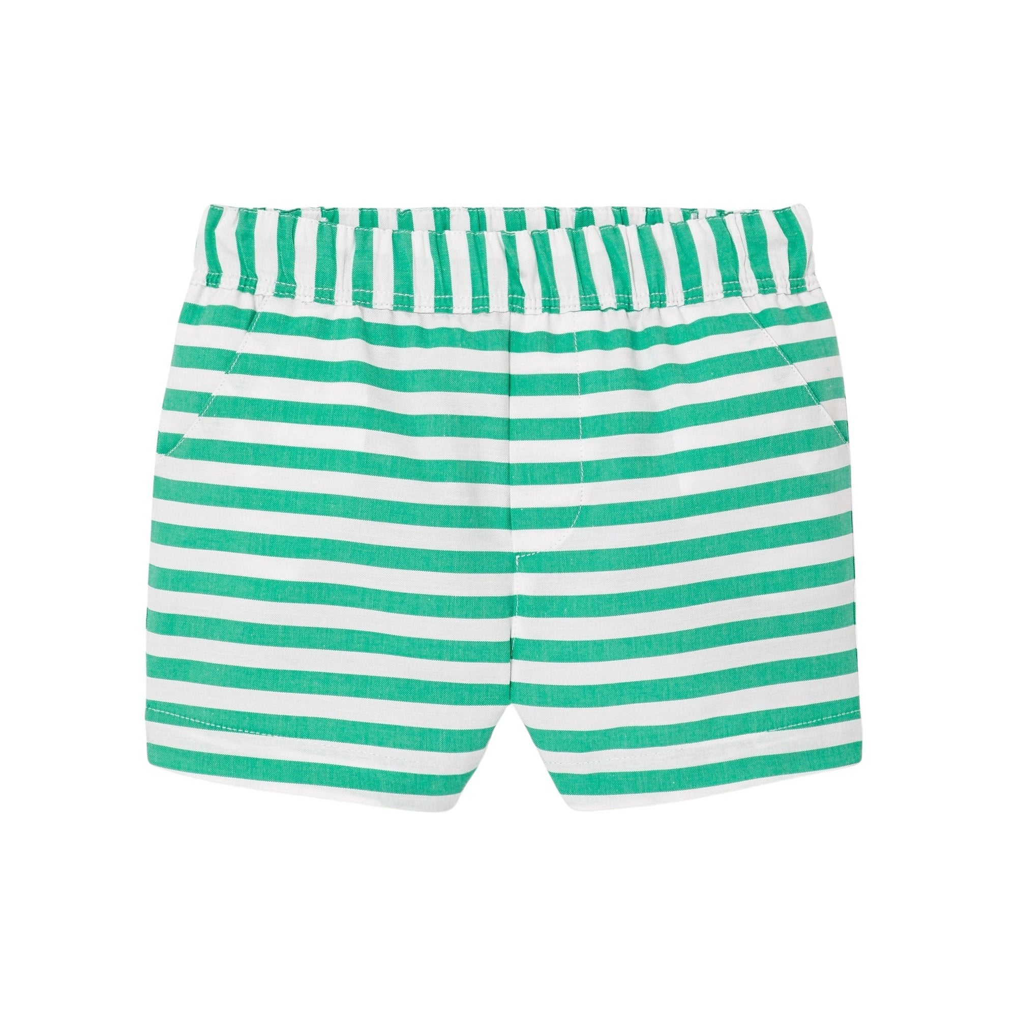 31 QTY / BLANC/VERT PAP SHORT / BERMUDA COQ