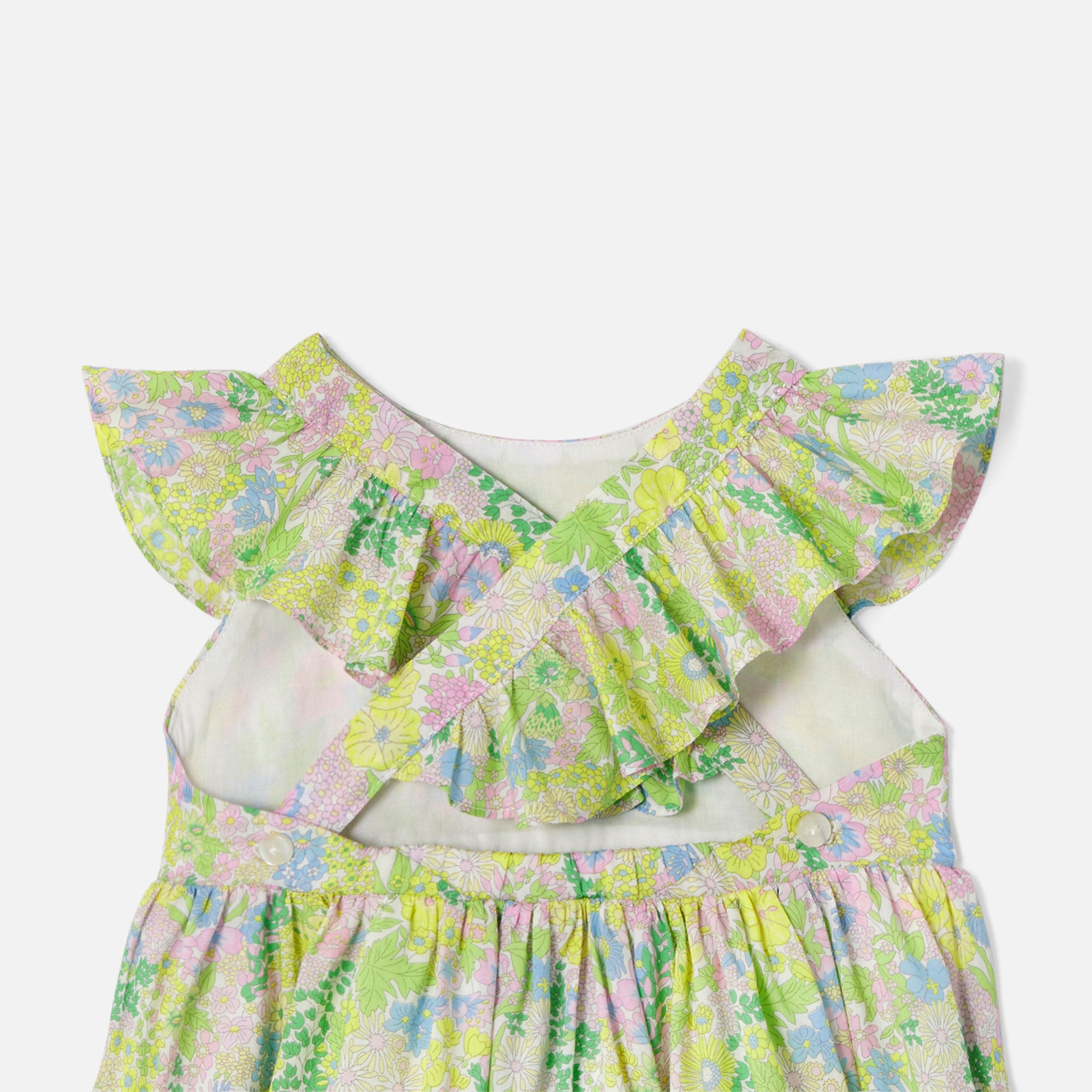 21 QTY / JAUNE/MULTICO PAP ROBE CALFREDASPE