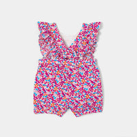 0 QTY / BLANC/MULTICO PAP COMBINAISON/ BLOOMER CURIELSPE