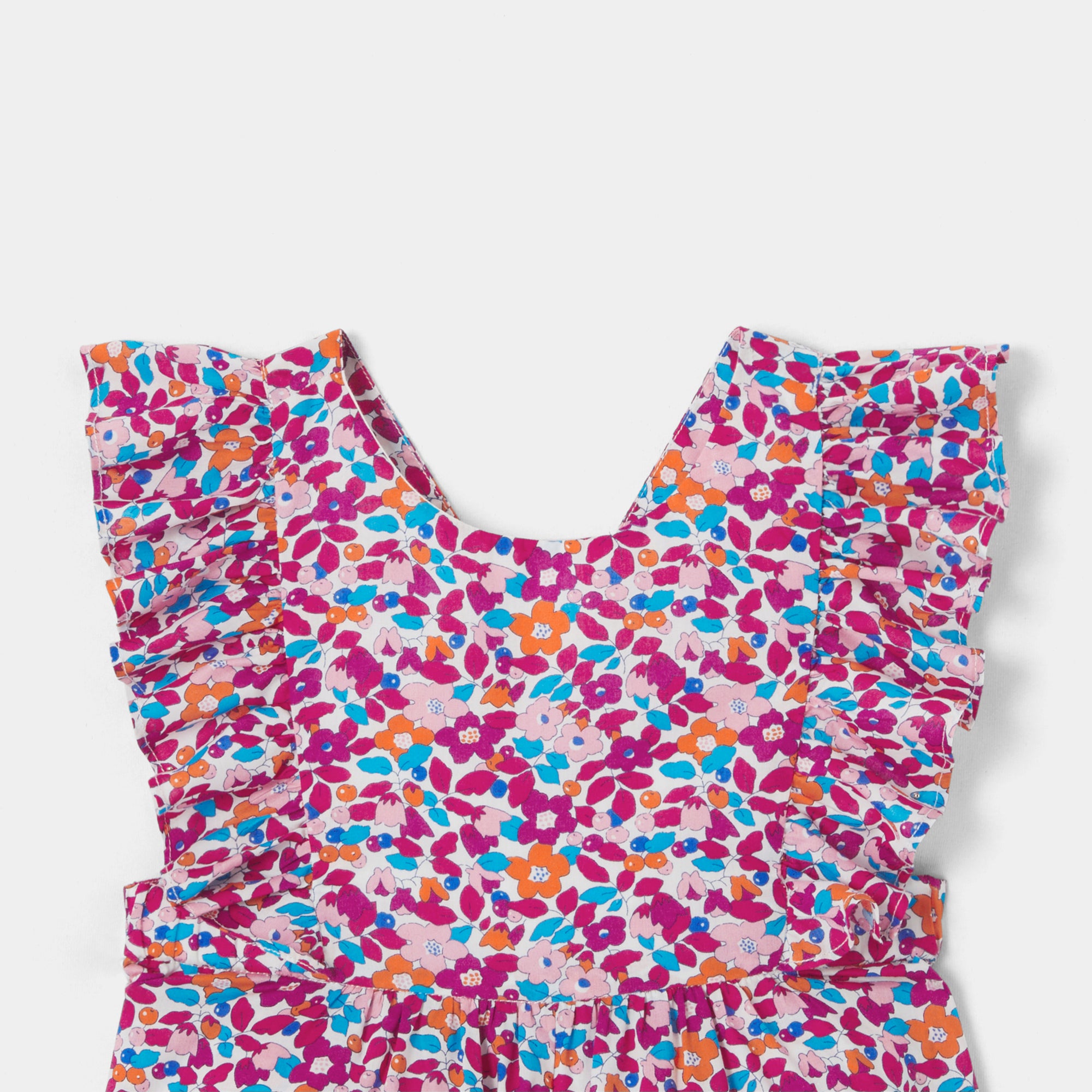 0 QTY / BLANC/MULTICO PAP COMBINAISON/ BLOOMER CURIELSPE