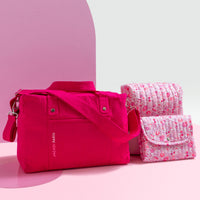 ROSE FUSCHIA SAC PM CANVAS PETIT VERGER NEW