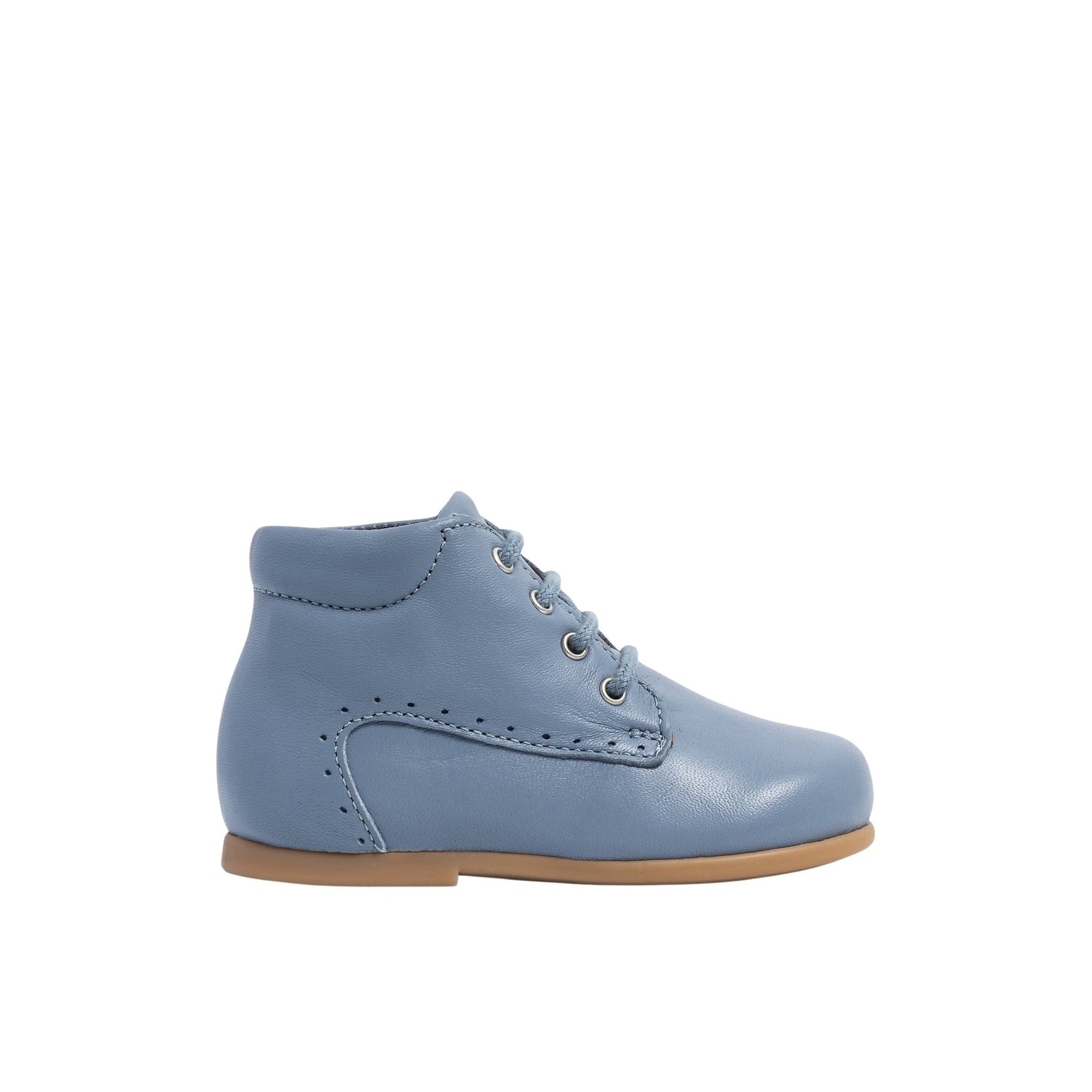 0 QTY / BLEU CHAUSSURES CUIR FRIMOUSSE COL