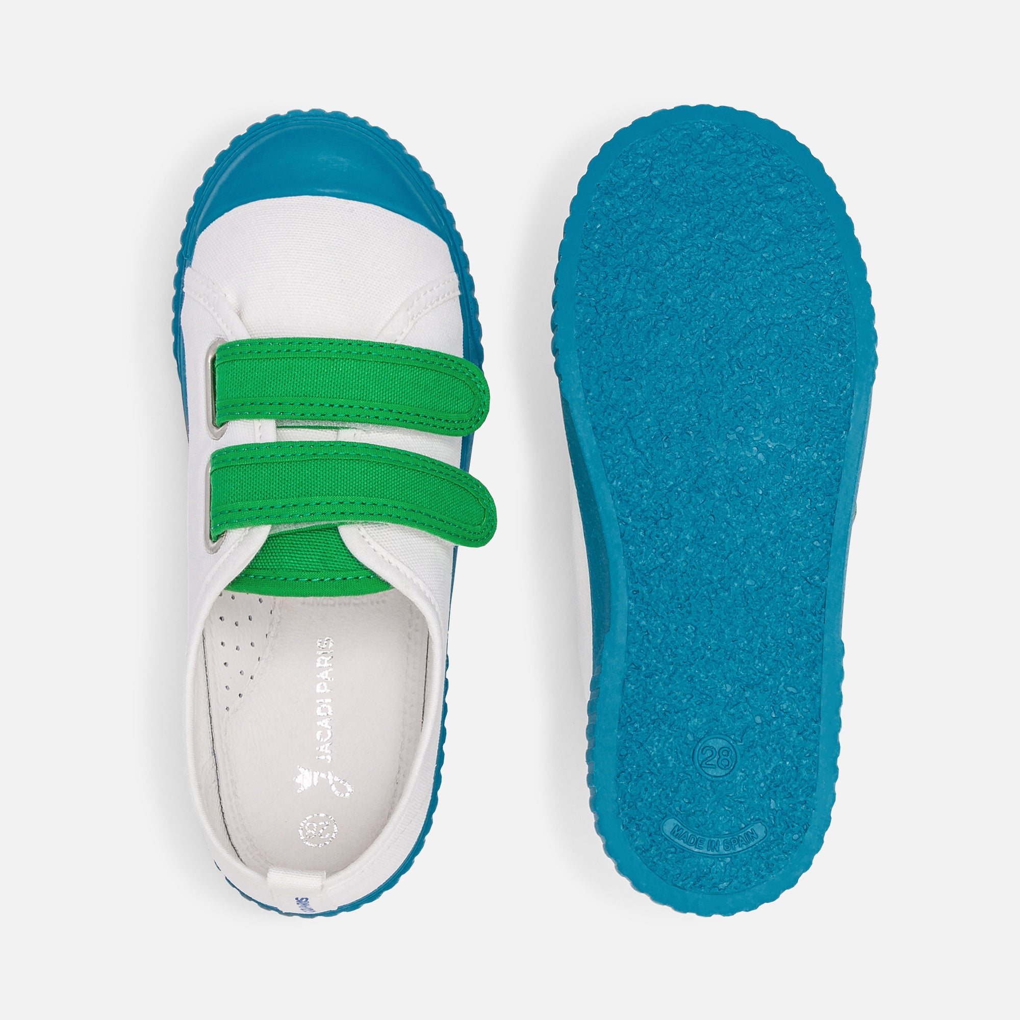 5 QTY / BLANC DOUX  CHAUSSURES TOILE ANTOINE