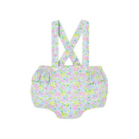 429 QTY / BLANC/MULTICO PAP COMBINAISON/ BLOOMER MAHAULT