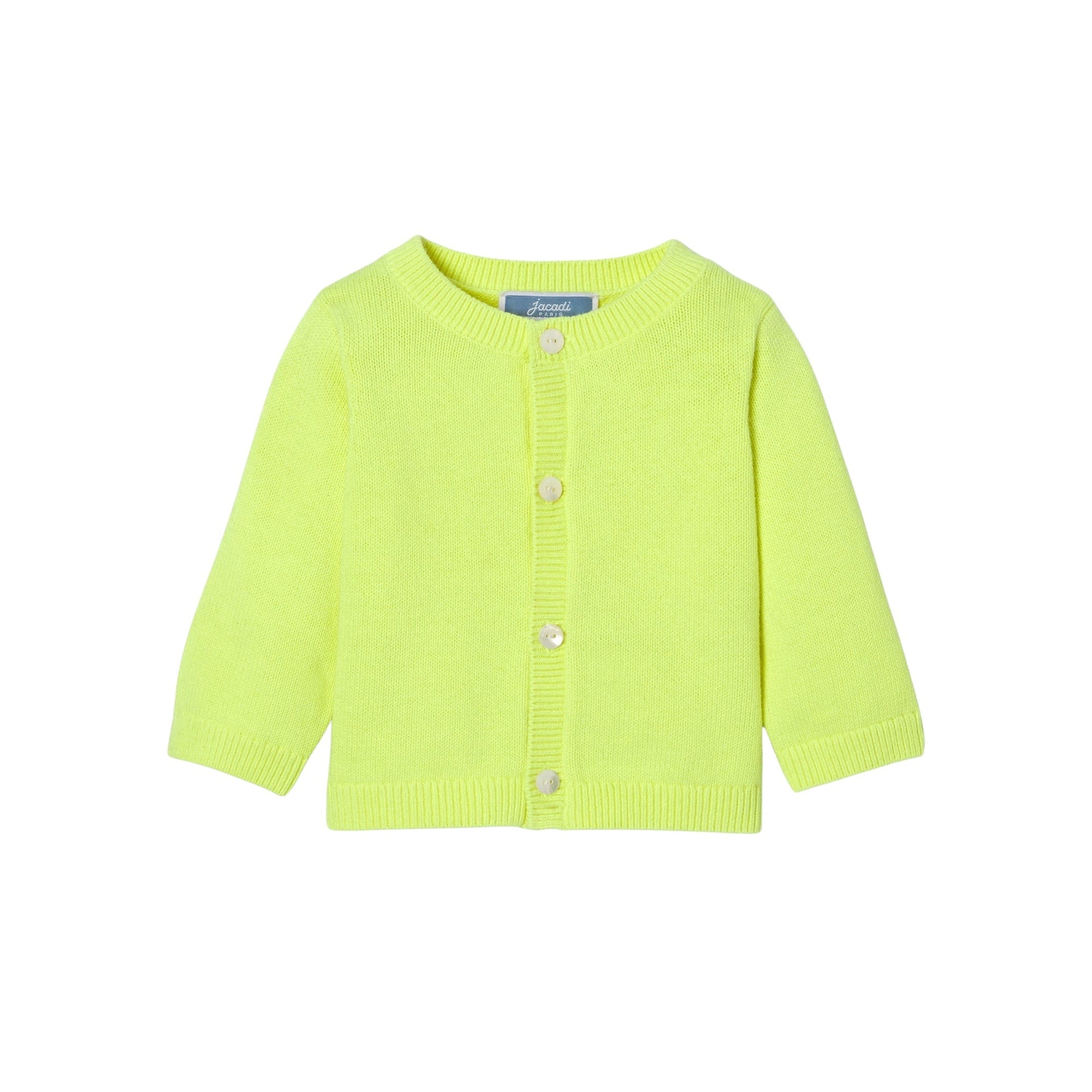8 QTY / JAUNE FLUO PAP GILET / CARDIGAN MARCEL