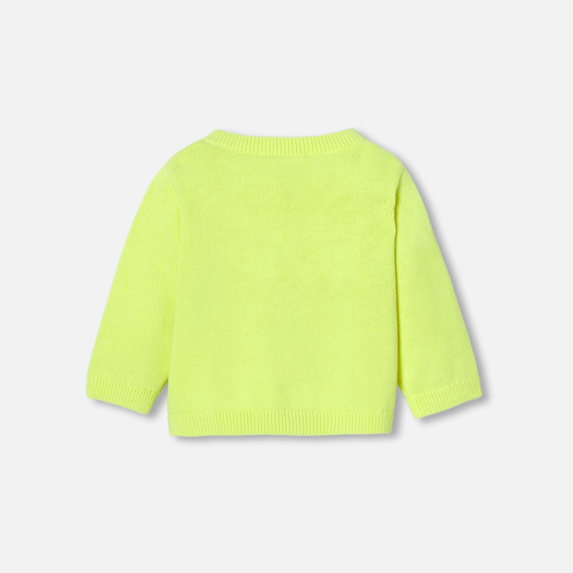 8 QTY / JAUNE FLUO PAP GILET / CARDIGAN MARCEL