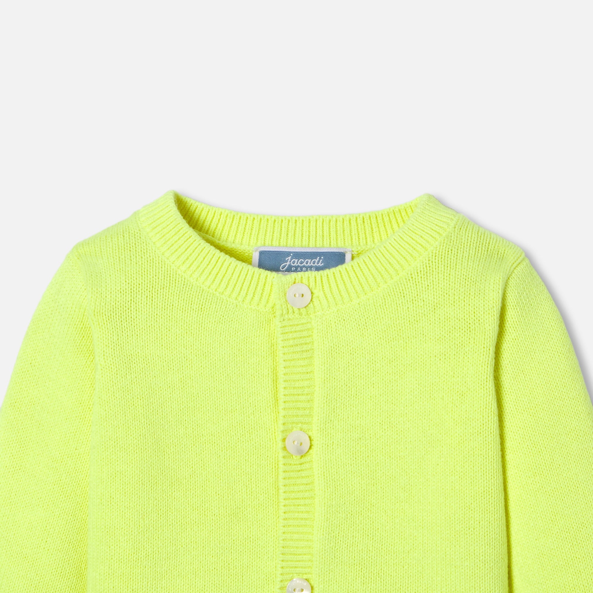8 QTY / JAUNE FLUO PAP GILET / CARDIGAN MARCEL