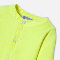 8 QTY / JAUNE FLUO PAP GILET / CARDIGAN MARCEL
