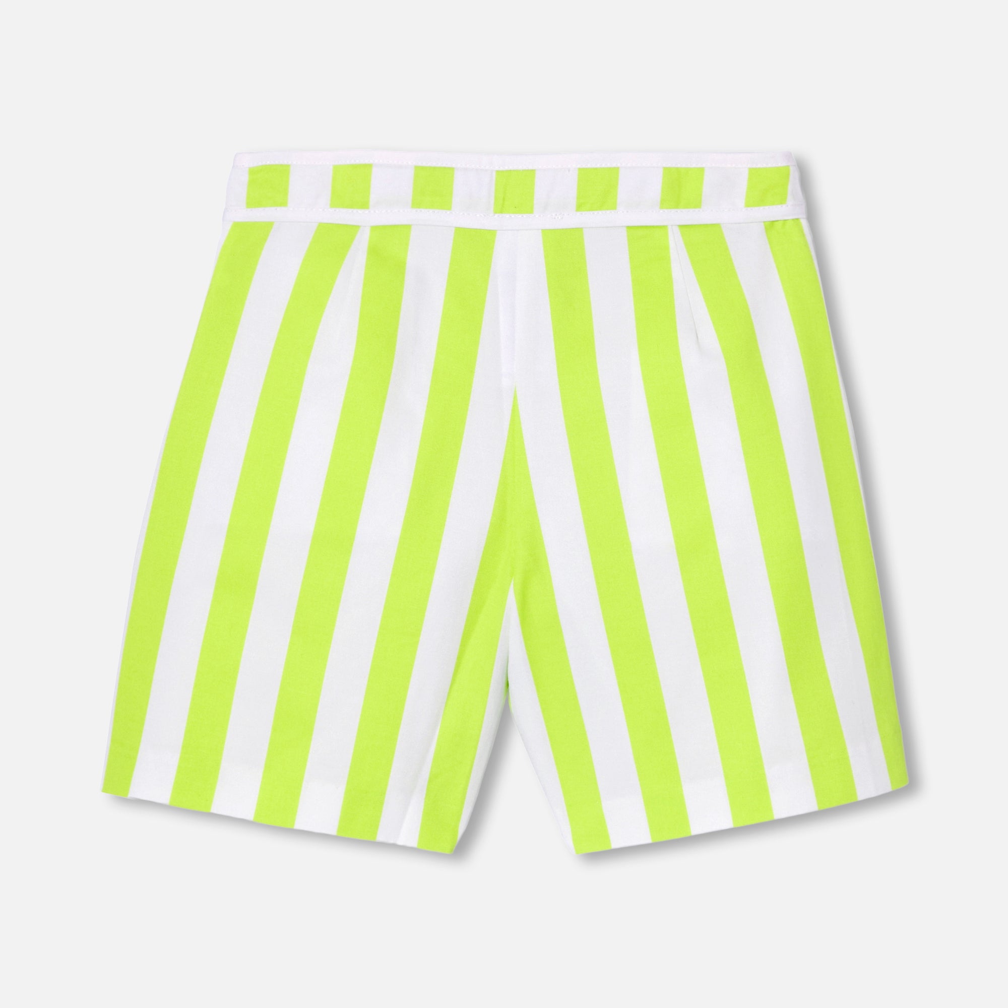 102 QTY / BLANC/VERT PAP JUPE MADELEINE