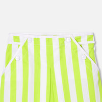 102 QTY / BLANC/VERT PAP JUPE MADELEINE