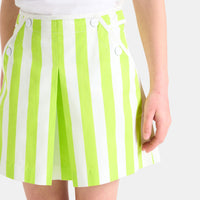102 QTY / BLANC/VERT PAP JUPE MADELEINE