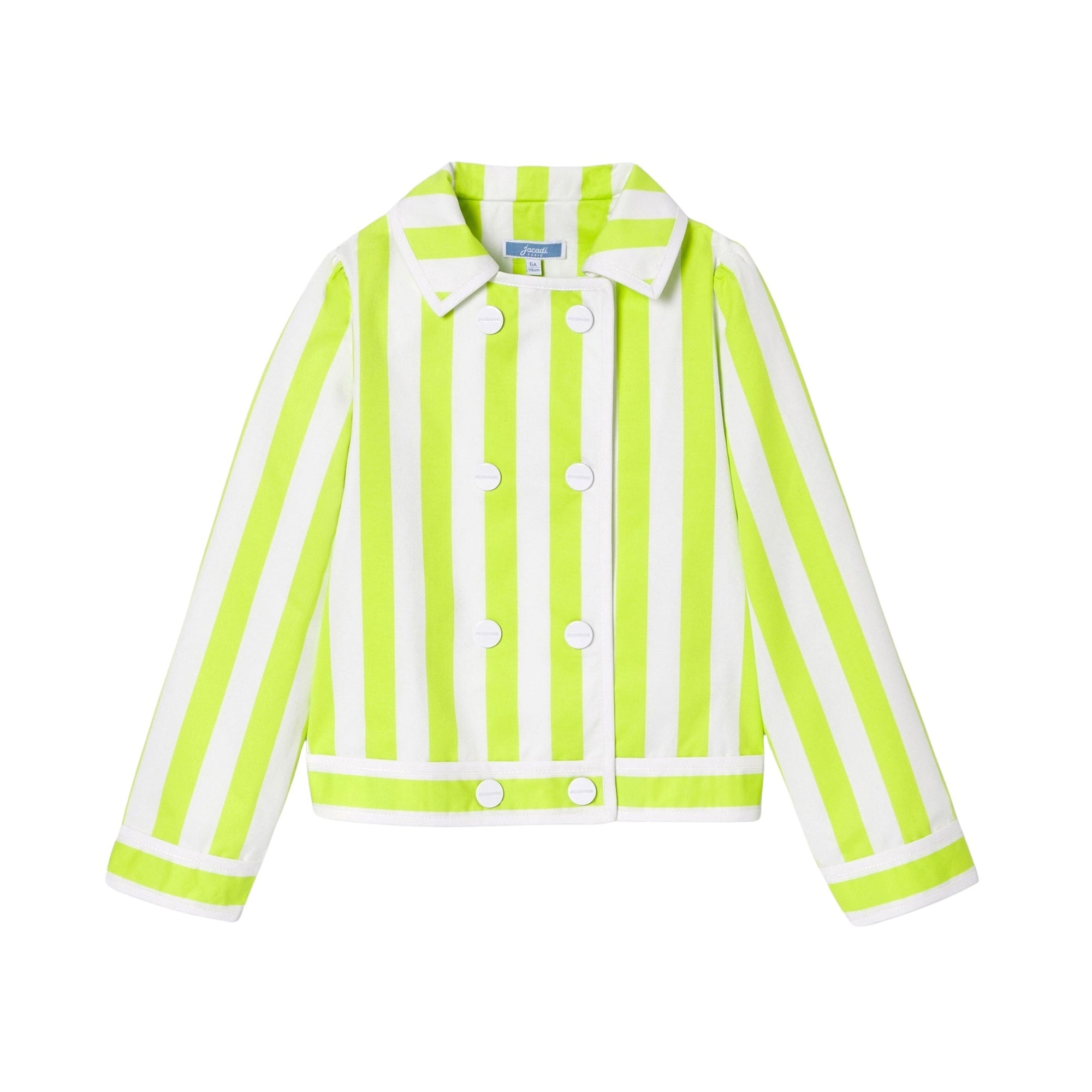 355 QTY / BLANC/VERT PAP GROSSE PIECE MACARON
