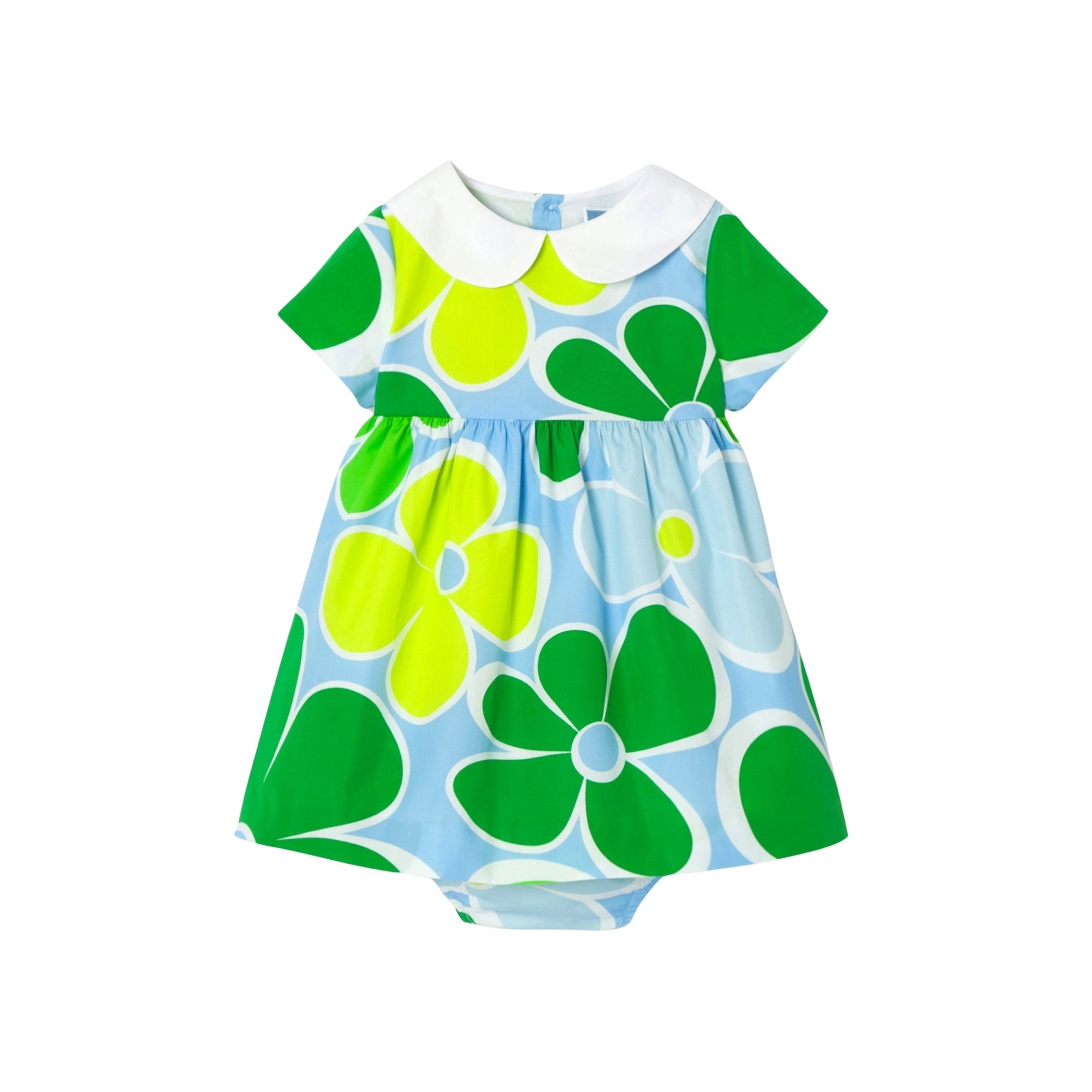 0 QTY / BLANC/MULTICO PAP ROBE MISTINGUETTE
