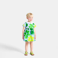 0 QTY / BLANC/MULTICO PAP ROBE MISTINGUETTE