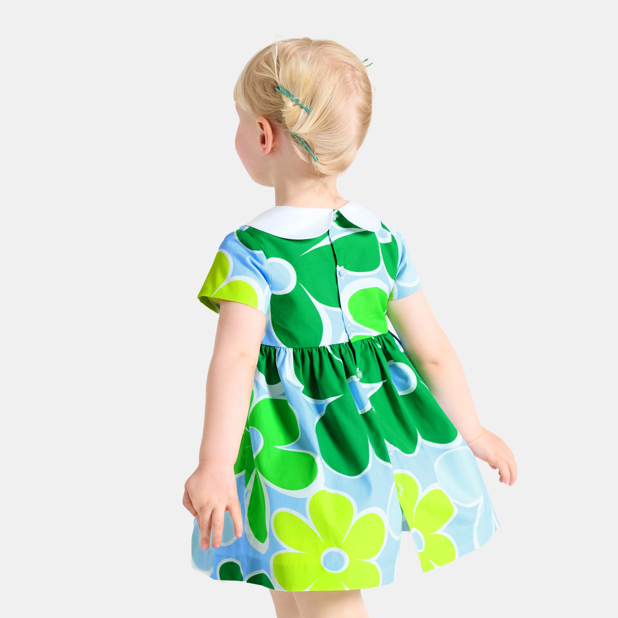 0 QTY / BLANC/MULTICO PAP ROBE MISTINGUETTE