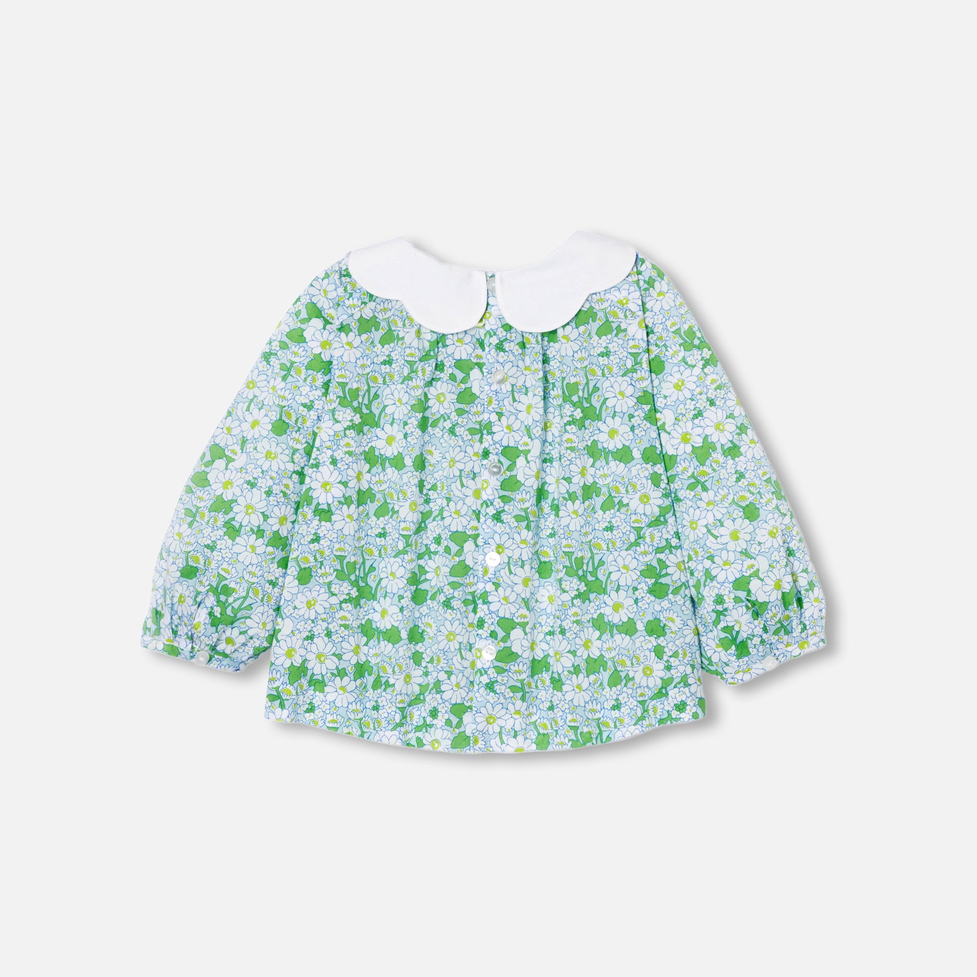 0 QTY / BLANC/MULTICO PAP TUNIQUE / BLOUSE MARTINETTE