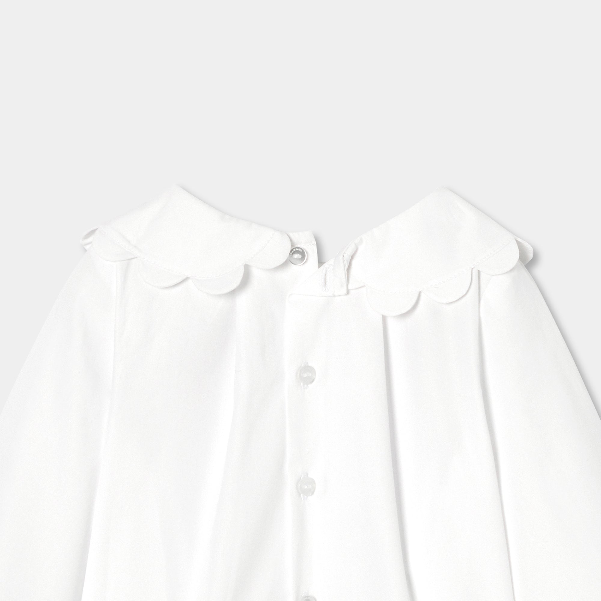 144 QTY / BLANC JACADI PAP TUNIQUE / BLOUSE MAJESTUEUSE