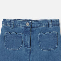 0 QTY / DENIM CLAIR PAP PANTALON MYLO