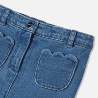 0 QTY / DENIM CLAIR PAP PANTALON MYLO