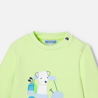 0 QTY / VERT ANIS PAP SWEAT MONDRIAN