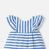 143 QTY / BLEU/BLANC PAP ROBE CAURORE