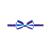 1 QTY / BLEU/MULTICO ACCESS CRAVATE/NOEUD PAPILLON DOUPS