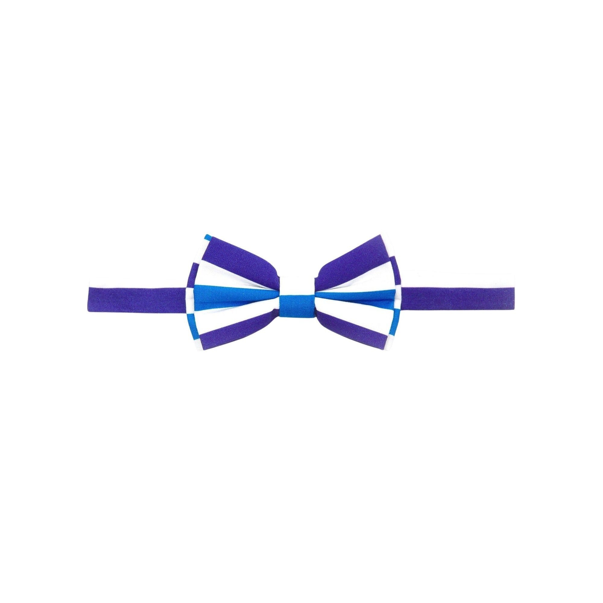 1 QTY / BLEU/MULTICO ACCESS CRAVATE/NOEUD PAPILLON DOUPS