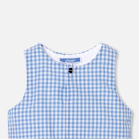 684 QTY / BLEU/BLANC PAP COMBINAISON/ BLOOMER MARCEAU