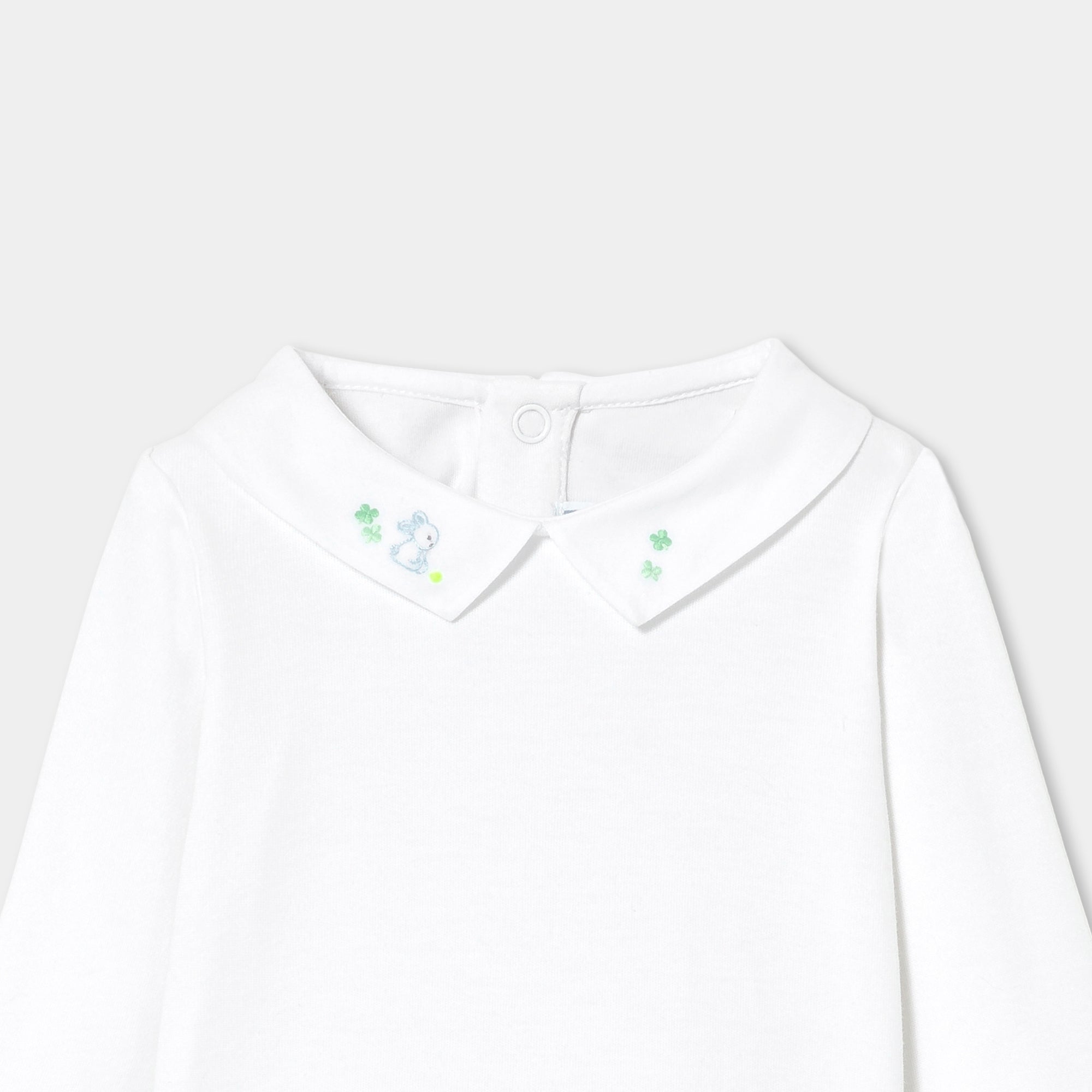 8 QTY / BLANC JACADI PAP BODY DE DESSUS MAEL